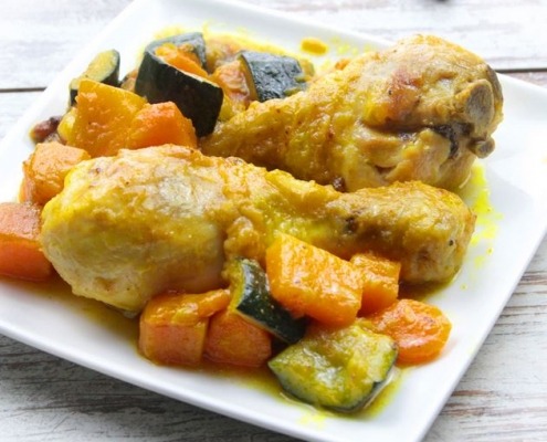 receta ybarra de pollo al curry