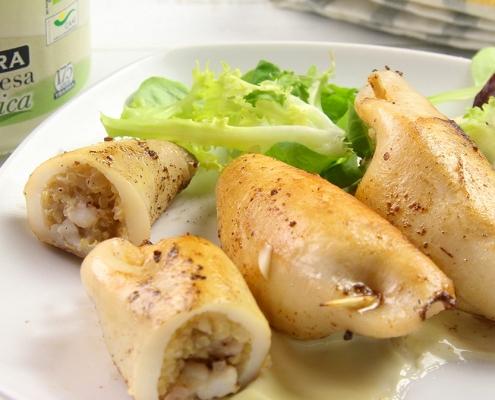 recetas ybarra calamares rellenos con mayonesa
