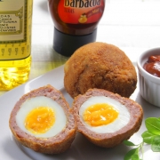 recetas ybarra huevos a la escocesa con salsa barbacoa