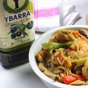 recetas ybarra con noodles y verduras