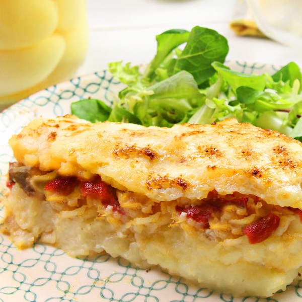 Pastel De Pan De Molde Gratinado Ybarra En Tu Cocina