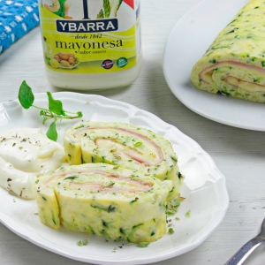 recetas-ybarra-pastel-rollo-calabacin-mayonesa