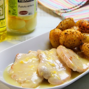 recetas-ybarra-pechugas-limon-patatas-horno