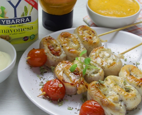 recetas ybarra piruletas de pollo con tomate y mayonesa gaucha