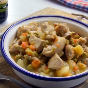recetas ybarra pollo al ajillo con verduras