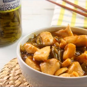 recetas ybarra de pollo chino con judias verdes