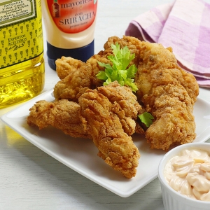 recetas ybarra pollo kentucky con mayonesa sriracha