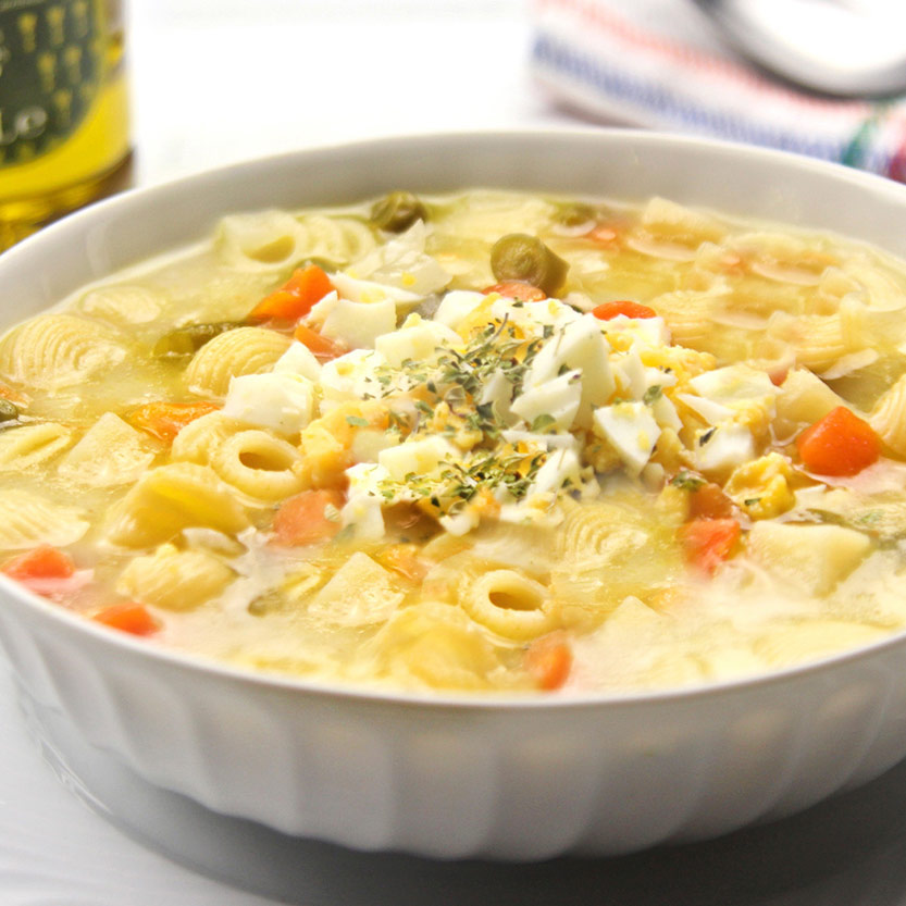 Sopa de pasta y verdura Ybarra - Ybarra en tu cocina