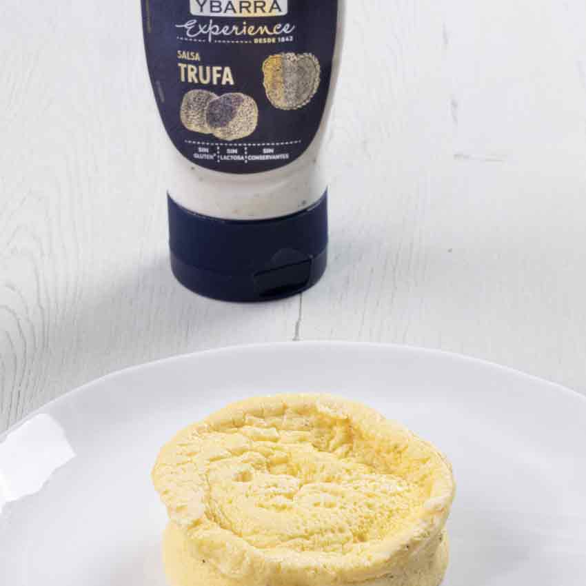 Tortilla al Microondas con Trufa
