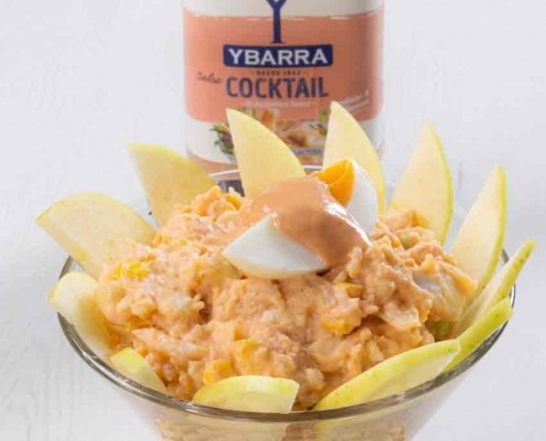 ensaladilla de pepino y manzana