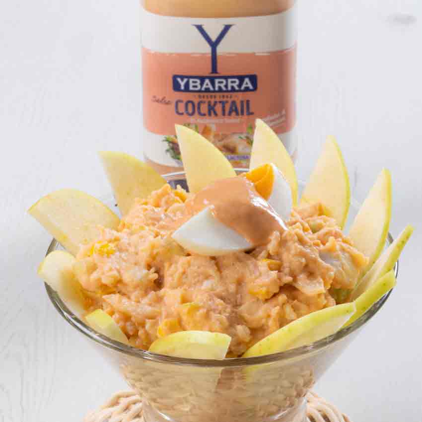 Ensaladilla de pepino y manzana