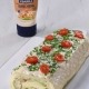 brazo de gitano de patata y salsa Ranchera