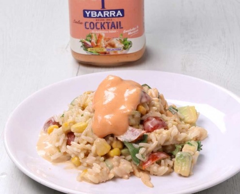 ensalada tropical de arroz