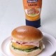 sandwich de tortilla con Salsa Gaucha