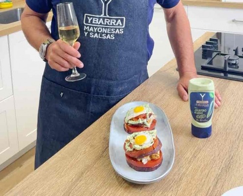 timbal de berenjenas y tomates