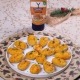 Patatas gaucha con langostinos