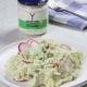 ensalada vegana al albahaca