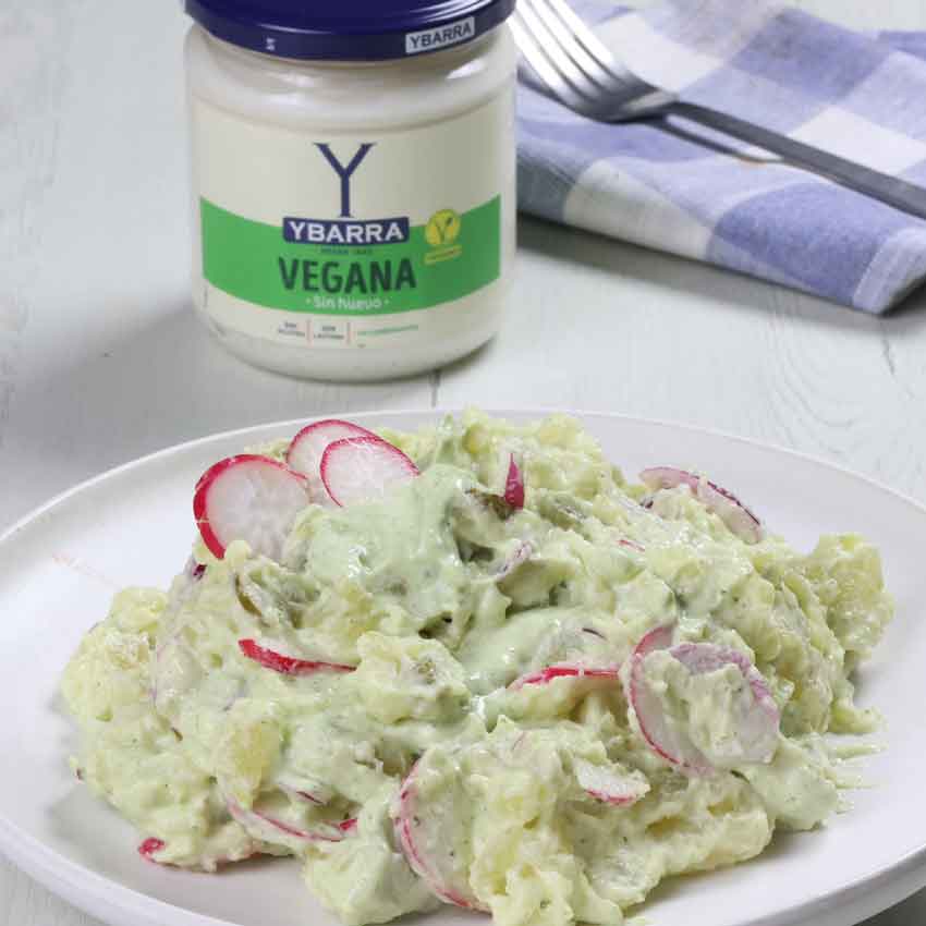 Ensalada Vegana al albahaca