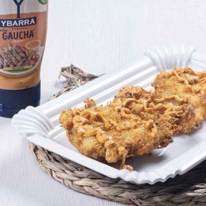 Filetes empanados crujientes