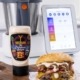 Hamburguesa con cebolla caramelizada