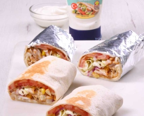durum de pollo kebab