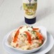 ensaladilla de gambas y alioli
