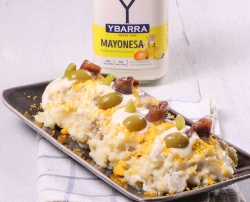 ensaladilla gilda con mayonesa