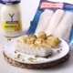 Lomos de bacalao gratinados con Mayonesa Ybarra y Patatas Ybarra