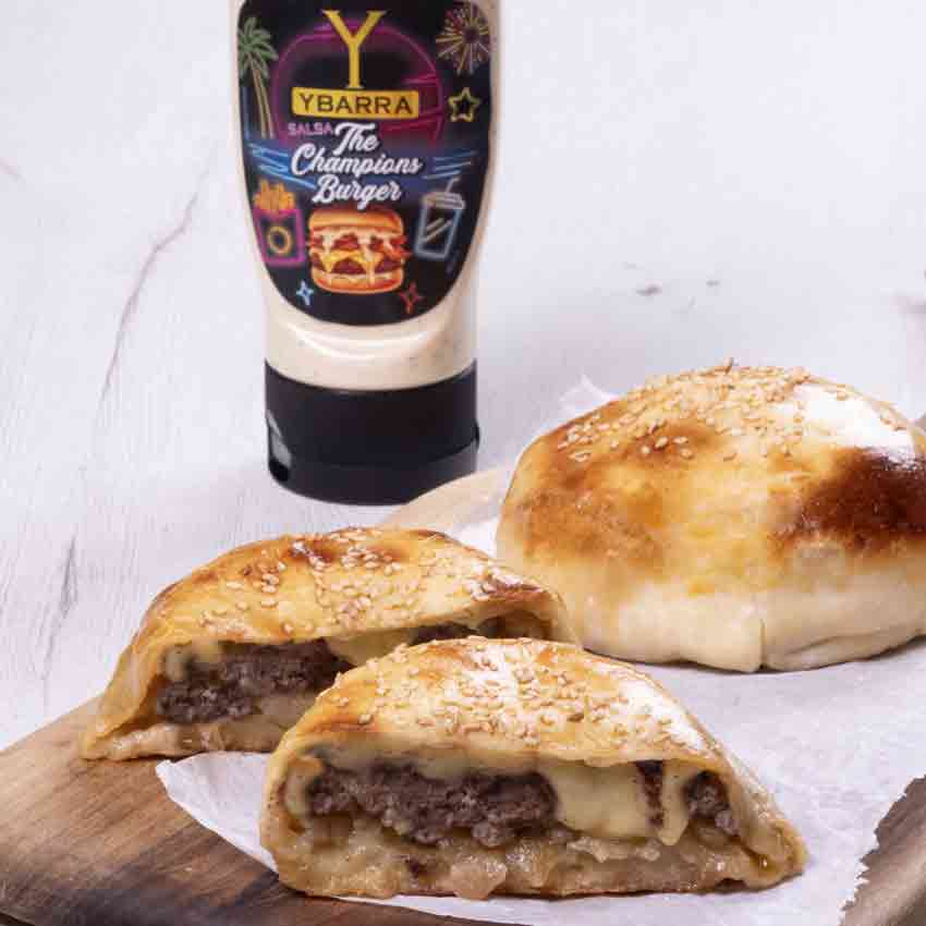 Bomba Burger con The Champions Burger Ybarra