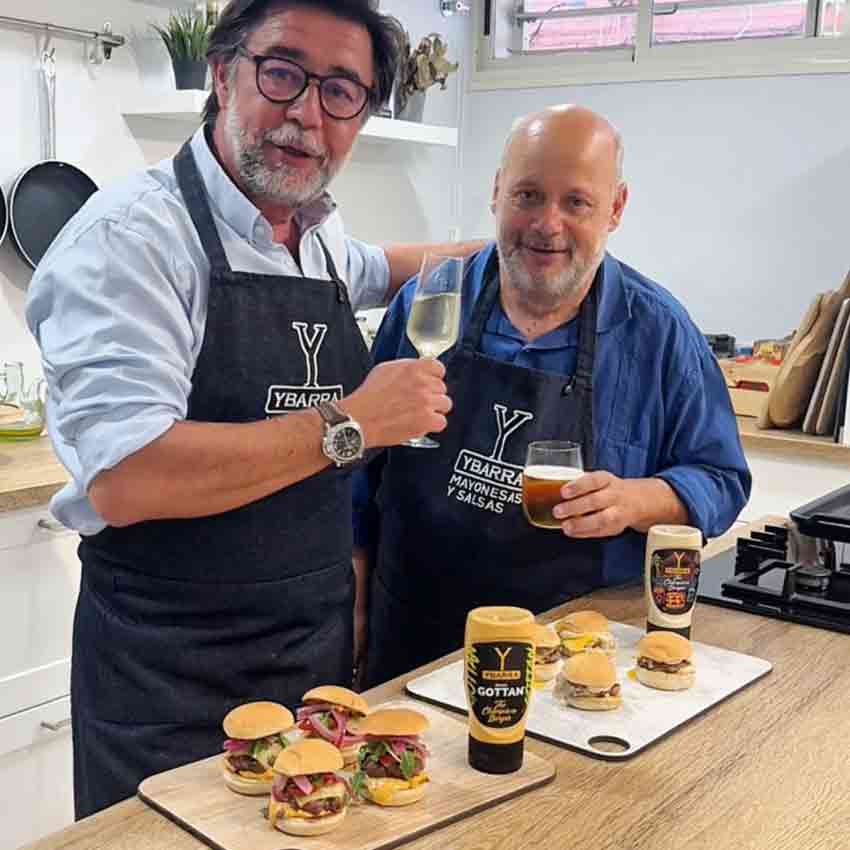 Mini burgers con Gottan y The Champions Burger Ybarra