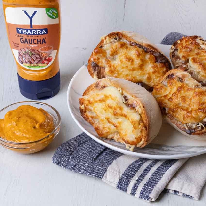Cestitas de carne a la Gaucha con Salsa Gaucha Ybarra