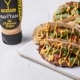 Taco Burger con carne picada, queso fundido, cebolla caramelizada y Salsa Gottan Ybarra.